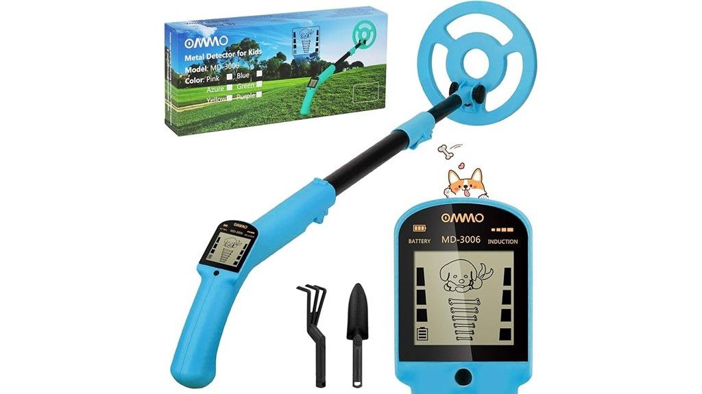 adjustable kids metal detector