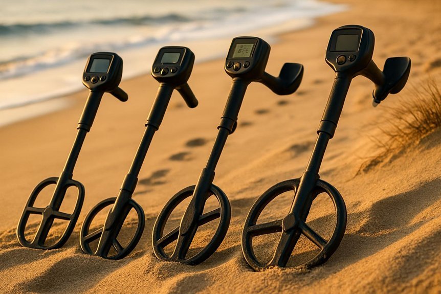 fast recovery metal detectors