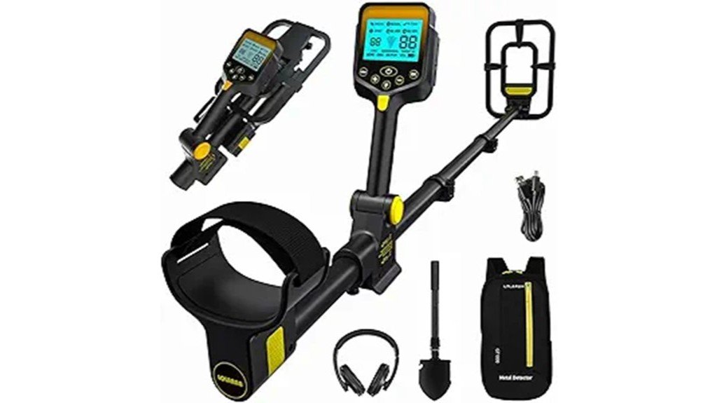 foldable waterproof metal detector