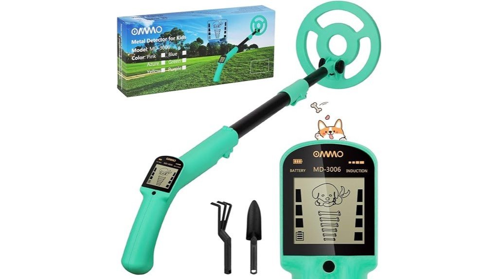 kids adjustable metal detector
