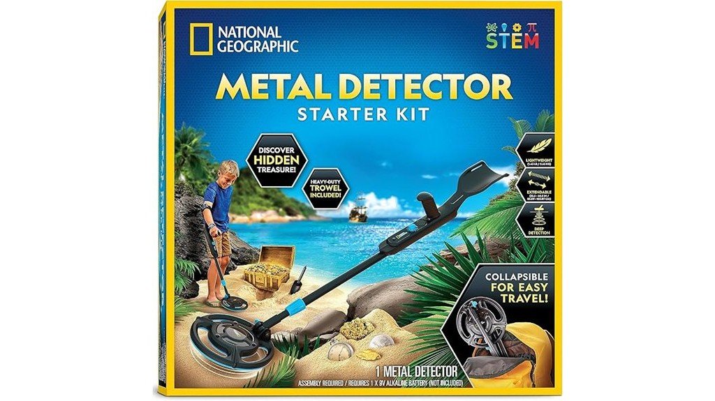 kids metal detector kit