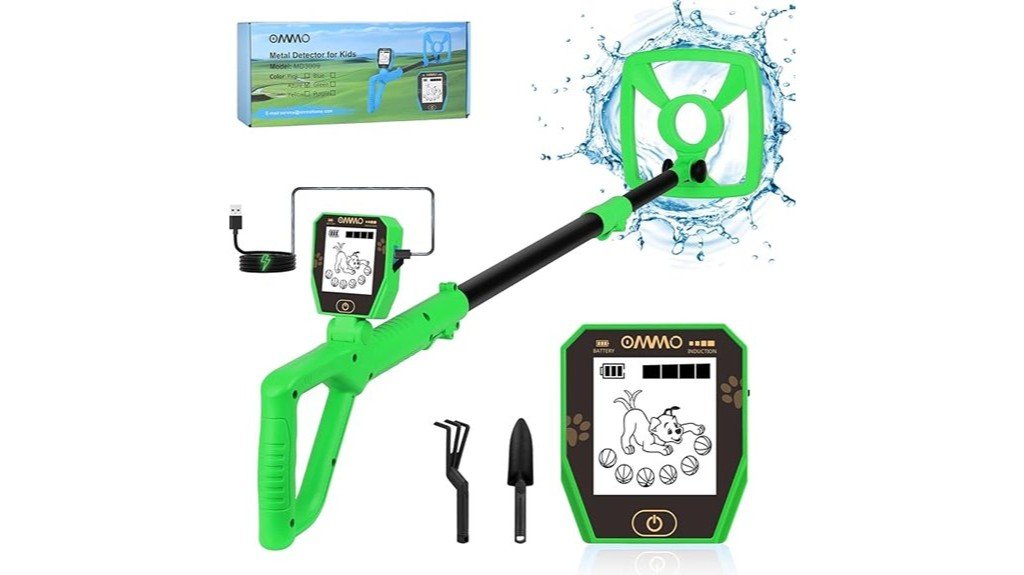kids metal detector waterproof