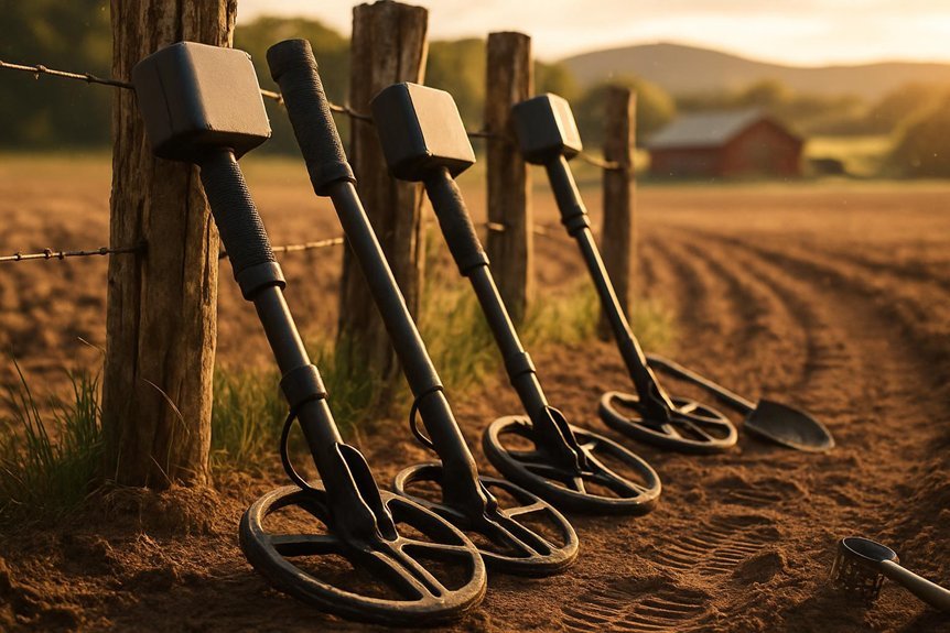 metal detectors for farming