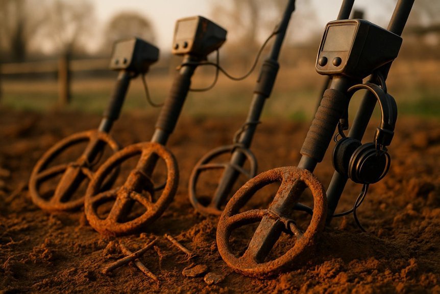 metal detectors for iron soil