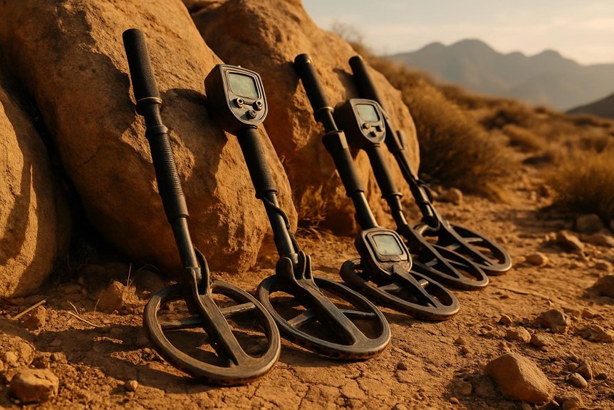 metal detectors for rugged terrain