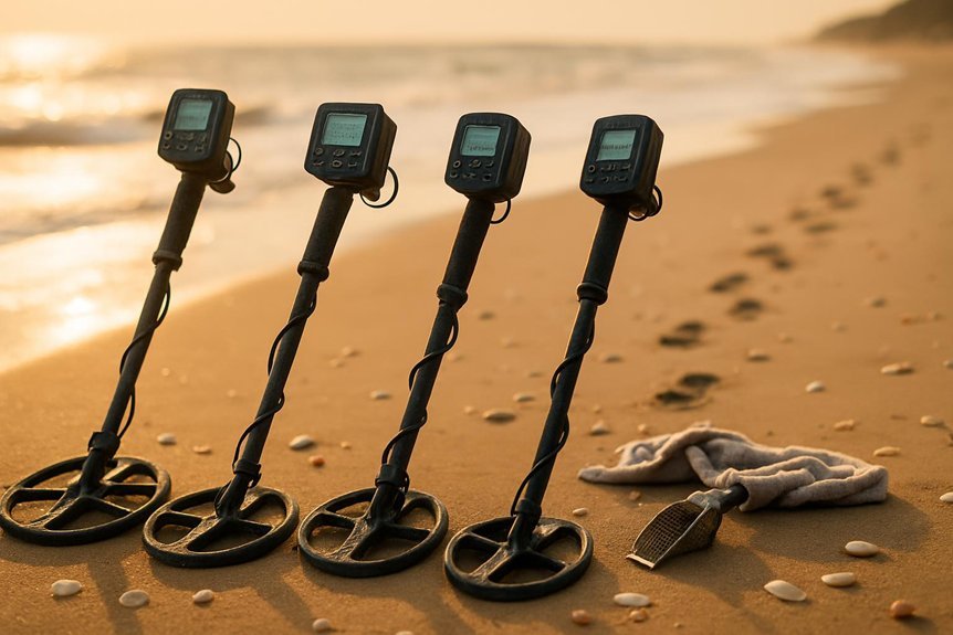 top metal detectors for beaches