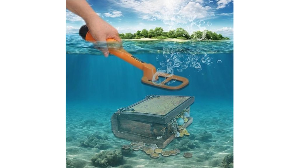 underwater waterproof metal detector