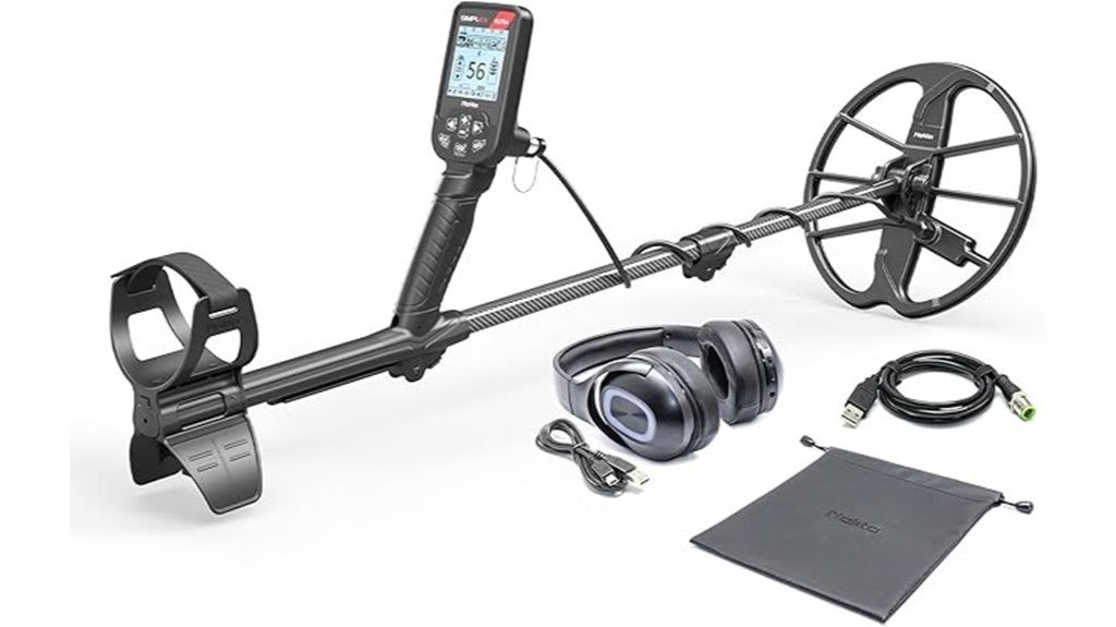 waterproof metal detector bundle