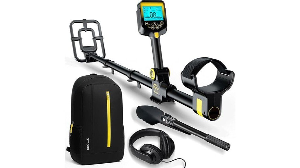 waterproof rechargeable metal detector