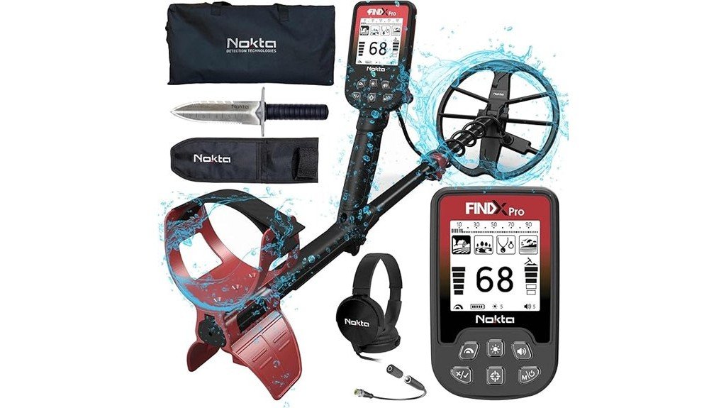 waterproof usb rechargeable detector